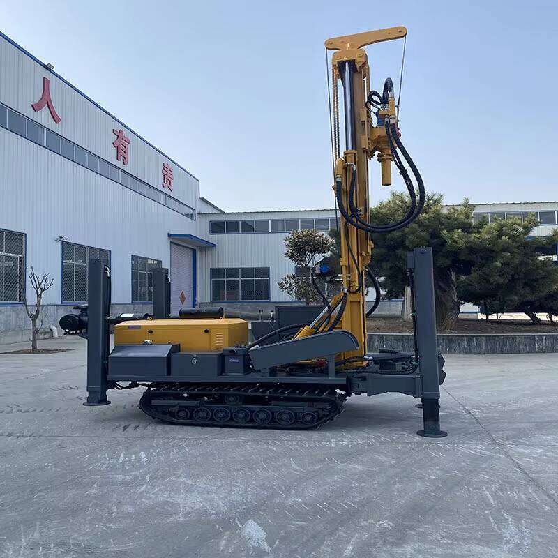 Hydraulic Rotary Head 500m Deep Water Well Drilling Rig Machine for Sale