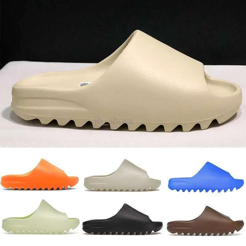 Slippers Shoes Sandals Designer Slides Trainers Sliders Slider Mens Dhgate Fashion Shoe with Box Bone White Resin Sand Beach Men Womens 2025 News