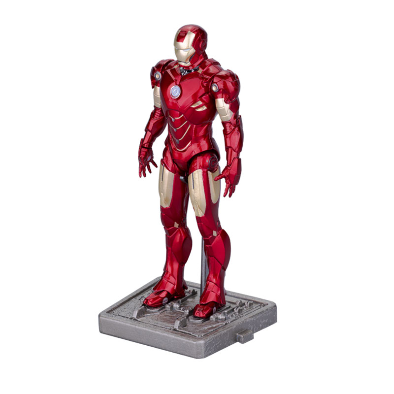 Authentic authorization Marvel ZD Toys Iron Man Finished Product Series Blacklash Figures 4inches MK45 Action Figurines Movie Statue Model Adult Colle