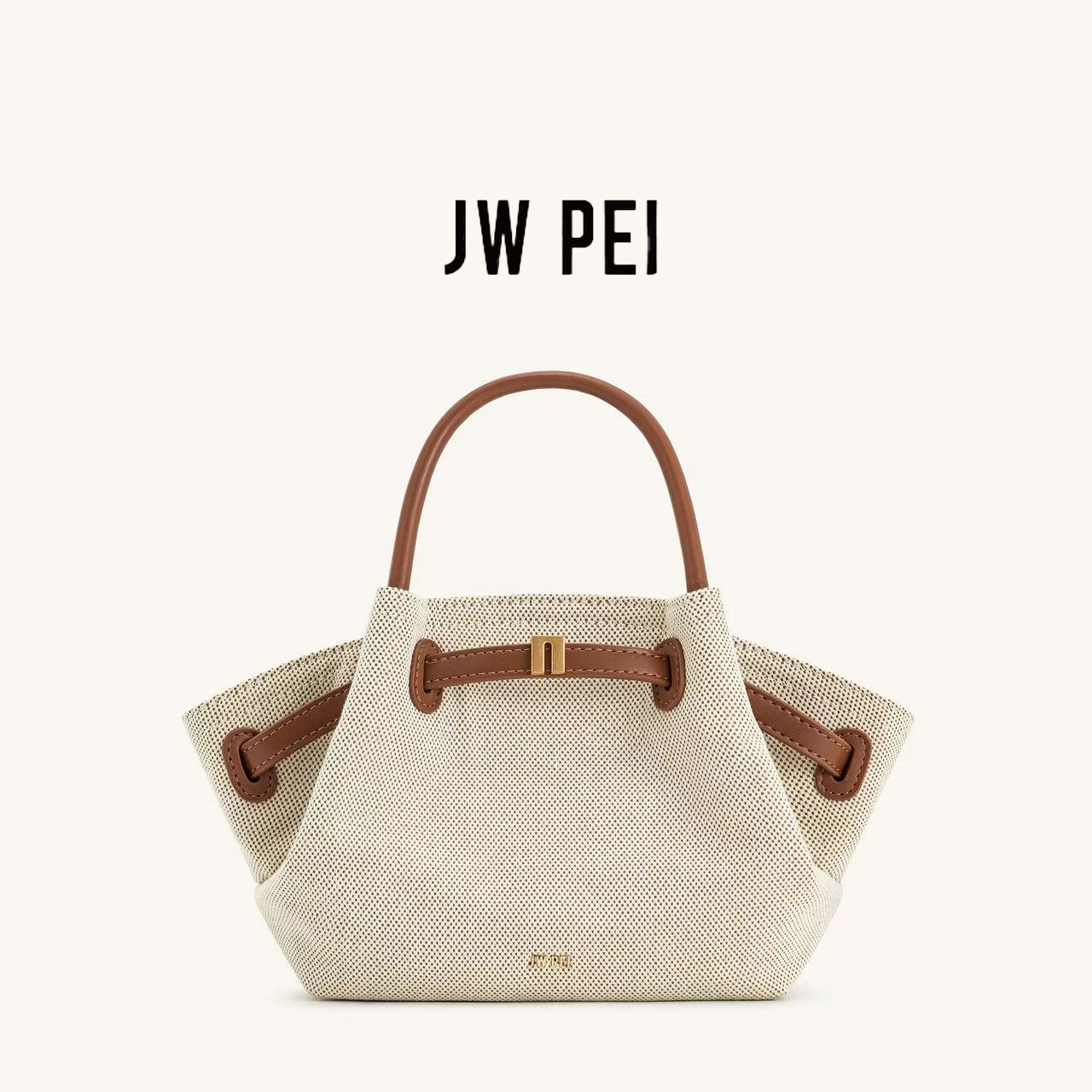 JW PEI Dumpling Bun 2025 New Single Shoulder Cross Shoulder Handheld Tote Bag High end Designer Women's Bag