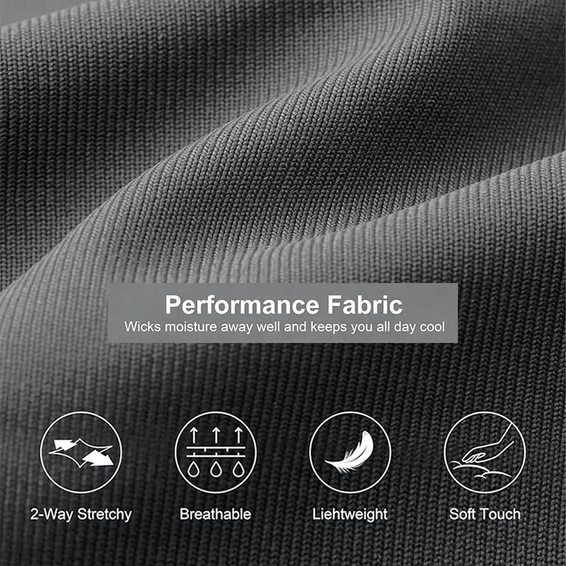 Summer Mens Golf Shorts Sports Shorts Outdoor Casual Straight Leg Hiking Mountaineering Shorts Solid Color Golf Shorts 250418