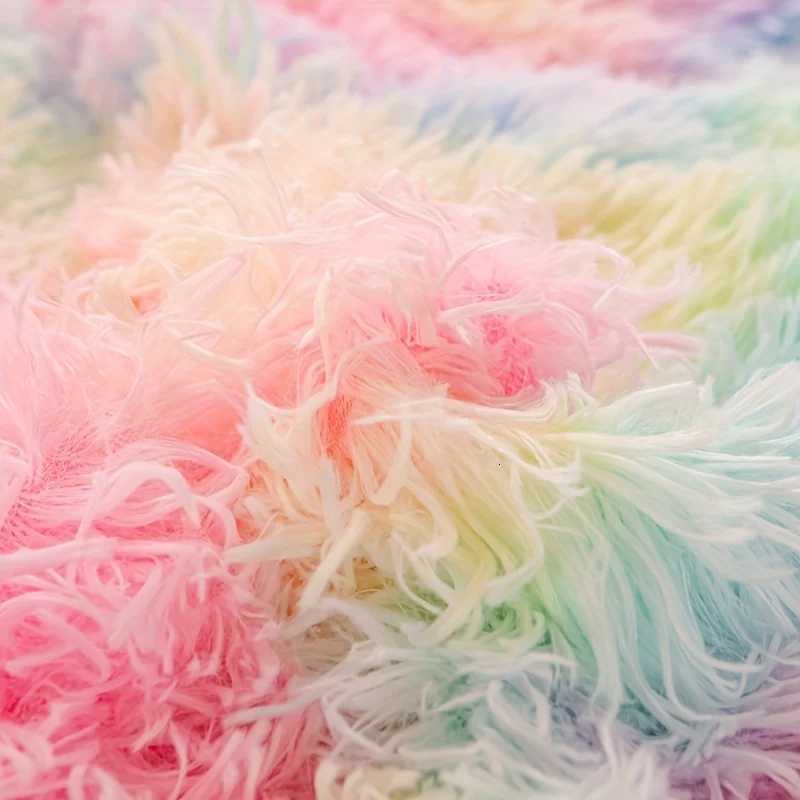 3pcs Y2K Tie Dye Plush Duvet Cover Set 1 Duvet Cover 2 case Soft Warm Bedding SetM251118