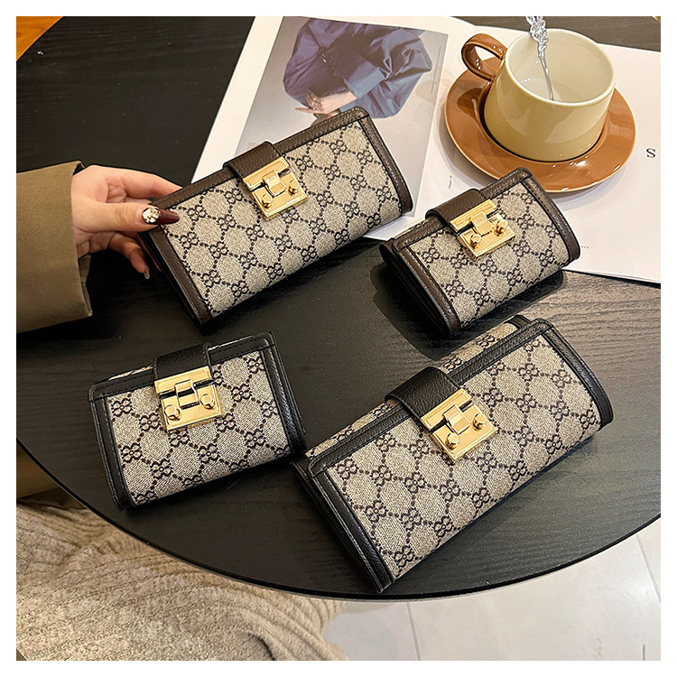 Free shipping Luxury Brand Designer Wallet For Women Long and Short Designer Purse INS Style Casual Beauty Purse for Women Trendy Fashion Daily Handba
