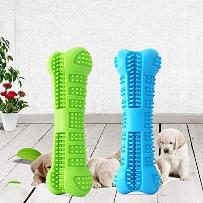 Update Bone Shape Chew Toys For Dogs Pet Molar Tooth Cleaning Brushing Stick Toothbrush Doggy Puppy Dental Care Pets Supplies