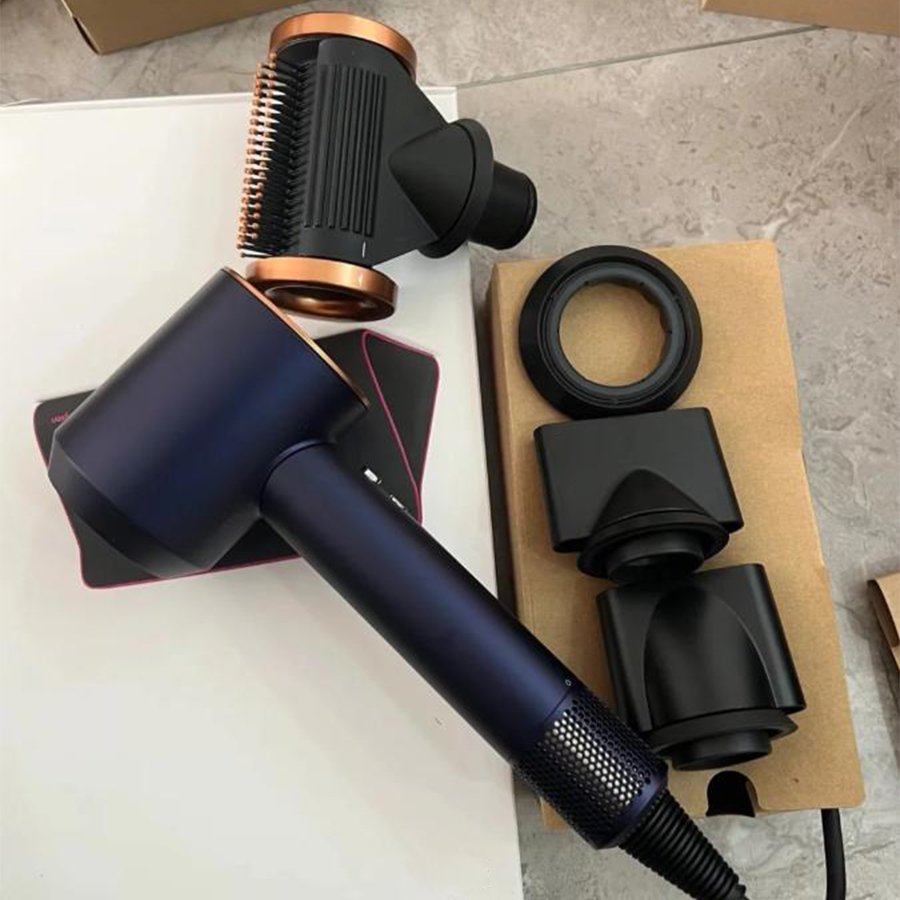 Hair Dryers Air Wrap Anion Mute Designer Hair dryer HD08 Safety Powerful Electric Egative Ionic Professional negative Quick-dry Blow Hair Drier Travel