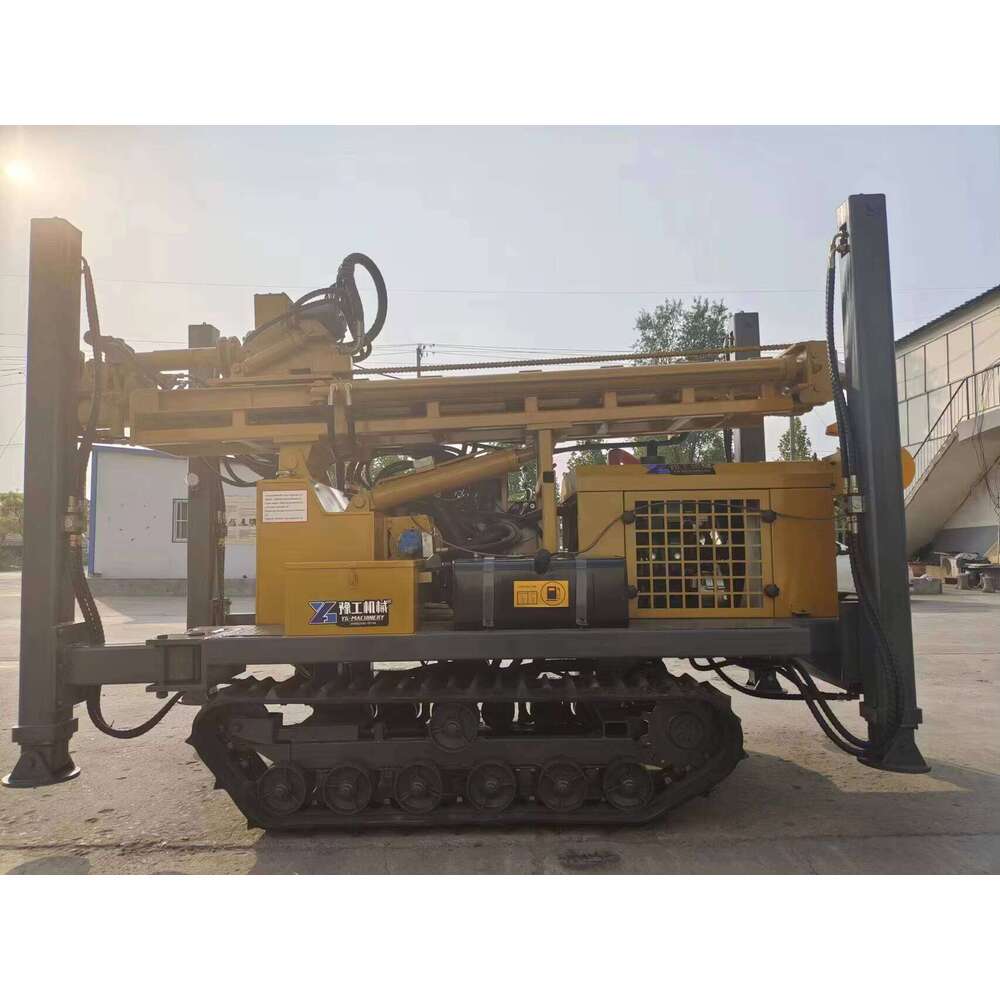 500m Crawler Diesel Engine Water Well Drilling Machine Borehole Rig Mine Drilling Rig Factory Price