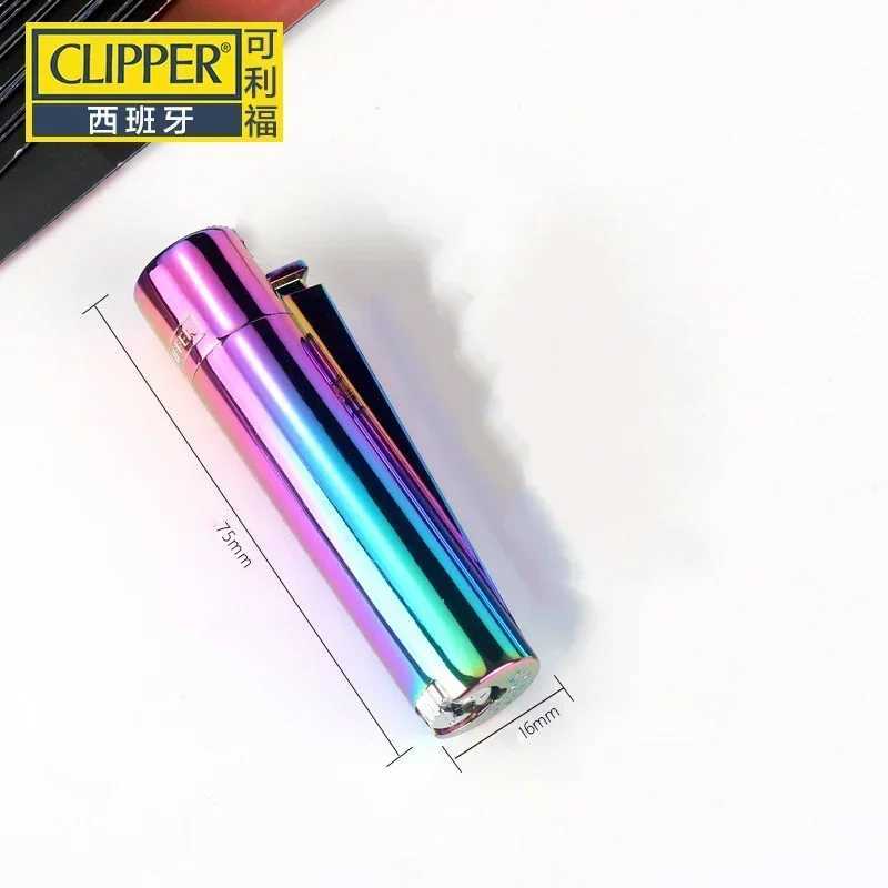 2024 Spain original Clipper metal grinding wheel lamp butane gas jet torch lamp mens exquisite gift series W250418