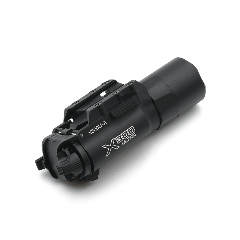 2024 New Metal Tactical X300U Weapon Gun Light Lanterna Rifle Strobe Flashlight Hunting Accessories Fit 20mm Rail