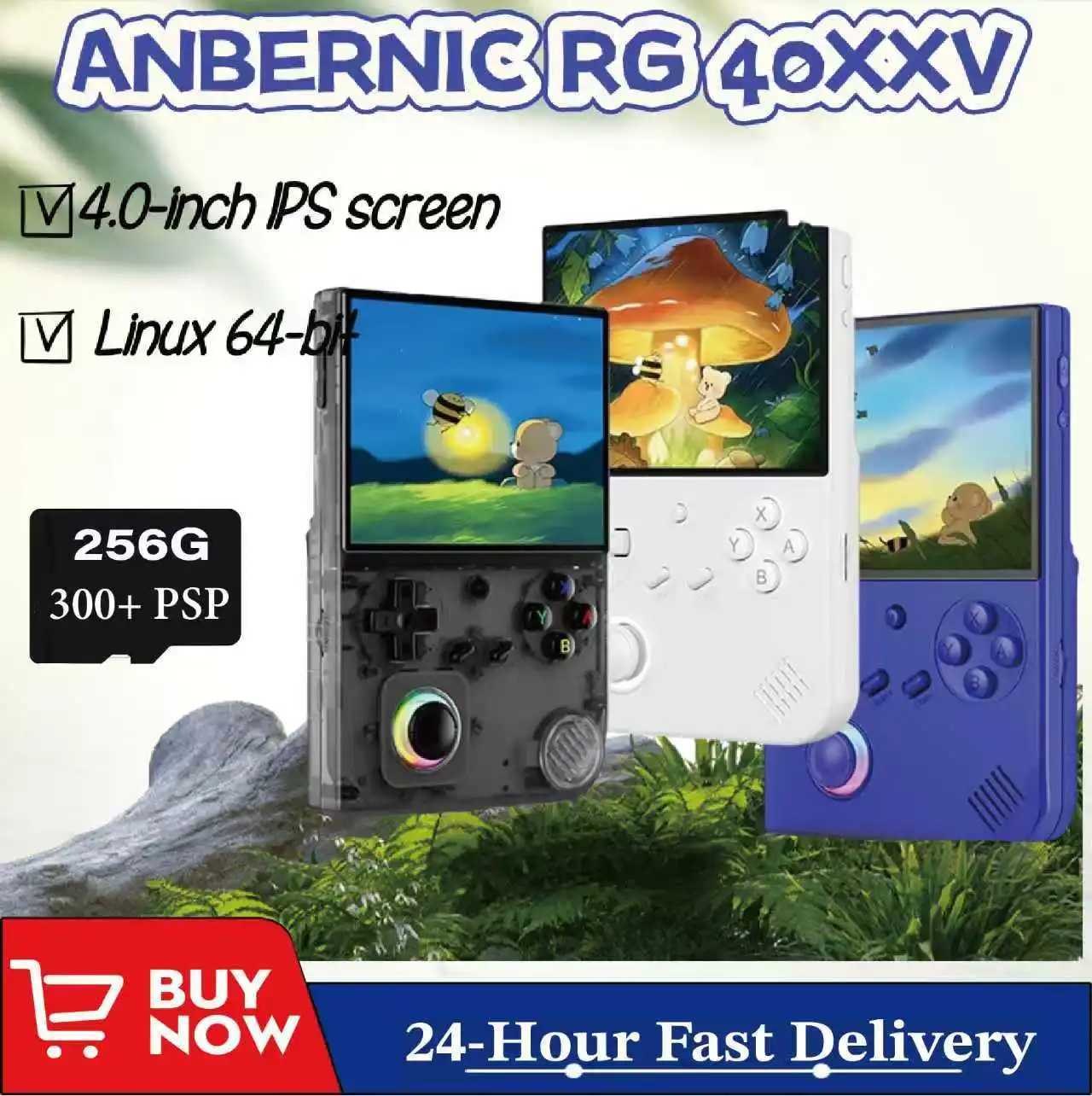 ANBERNIC RG40XX V Retro Handheld Game Players 40I Retro Game Console Portable Gaming Console Linux System RG40XXV P GameW251118