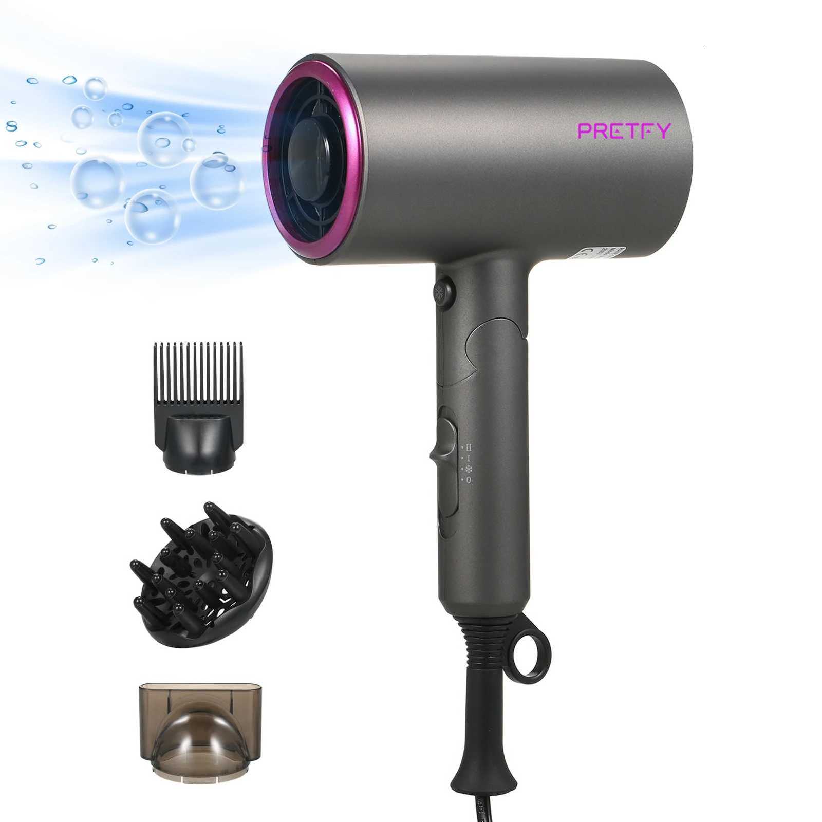 2000W Hair Dryer Large Wind Quickly Drying Hydrate Hair Household Hotel Hair Salon Hair Dryer Large Wind Hair Dryer Hydrate HairT251118