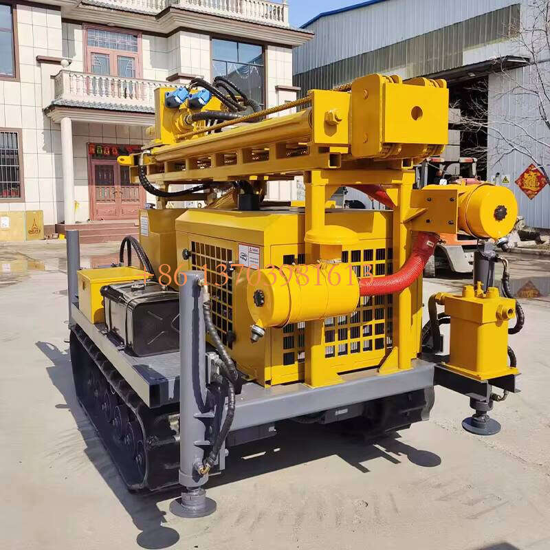 Hydraulic Water Well Drilling Rig Rig 200M Depth Water Digger Machine
