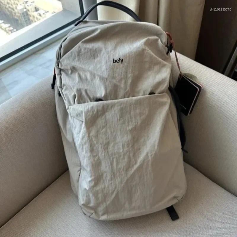 Duffel Bags Belroylarge Capacity Backpack Men's Travel & Business Multi-Functional Leisure Laptop 30L/38L