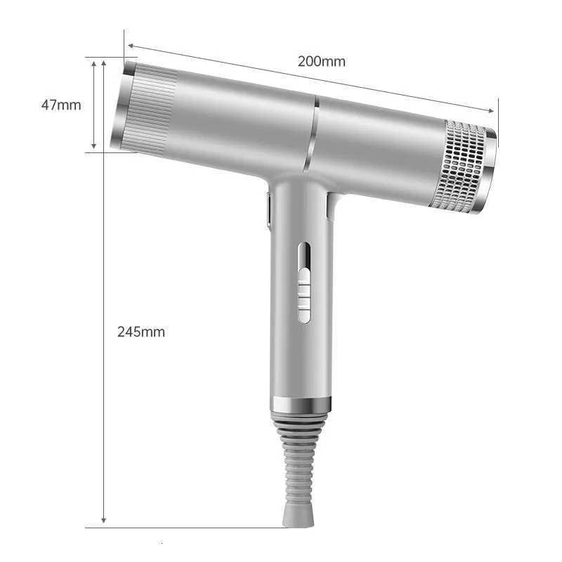 Professional Hair Dryer Hot Cold Wind Anion Blower Strong Power Styling Salon Hairdryer Fast Drying With Diffuser Nozzle MouthT251118
