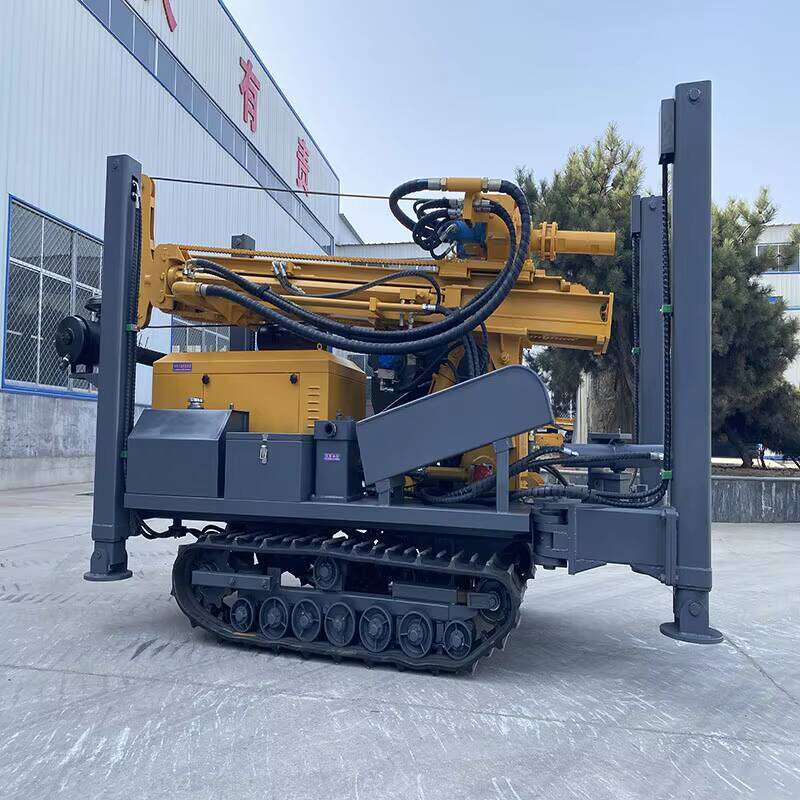 Hydraulic Rotary Head 500m Deep Water Well Drilling Rig Machine for Sale