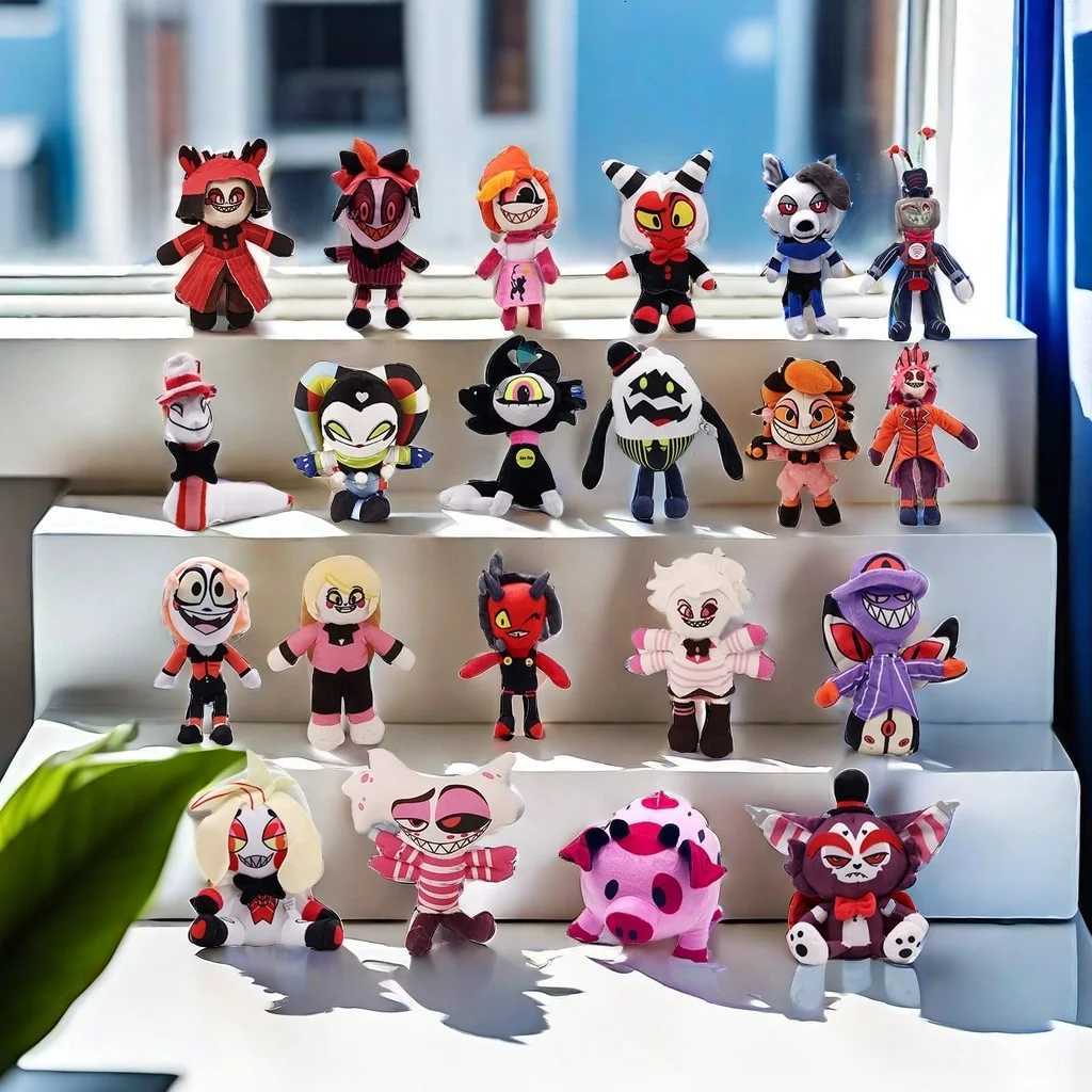 2024 Best Sellers Children TV Cartoon Hazbin Hotel Peluches Interesting Stuffed Plush Dolls Charlie Morningstar Vaggie Alastor Z251118