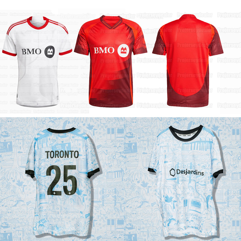 2025 AFC Soccer Inaugural Torontos Jerseys Regan Jones Manner Lantaigne Hye-ji Small Soto Hansen