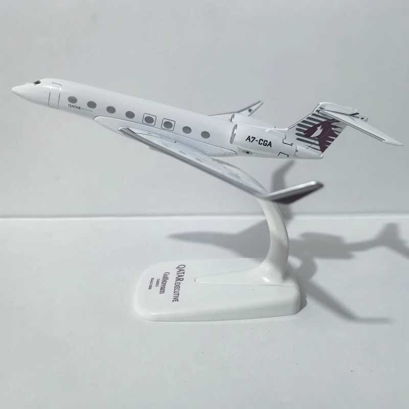 JASON TUTU Qatar Airways Gulfstream G650 Aircraft Diecast 1/200 Scale Planes Airplane Model Plane Model Gift C251118
