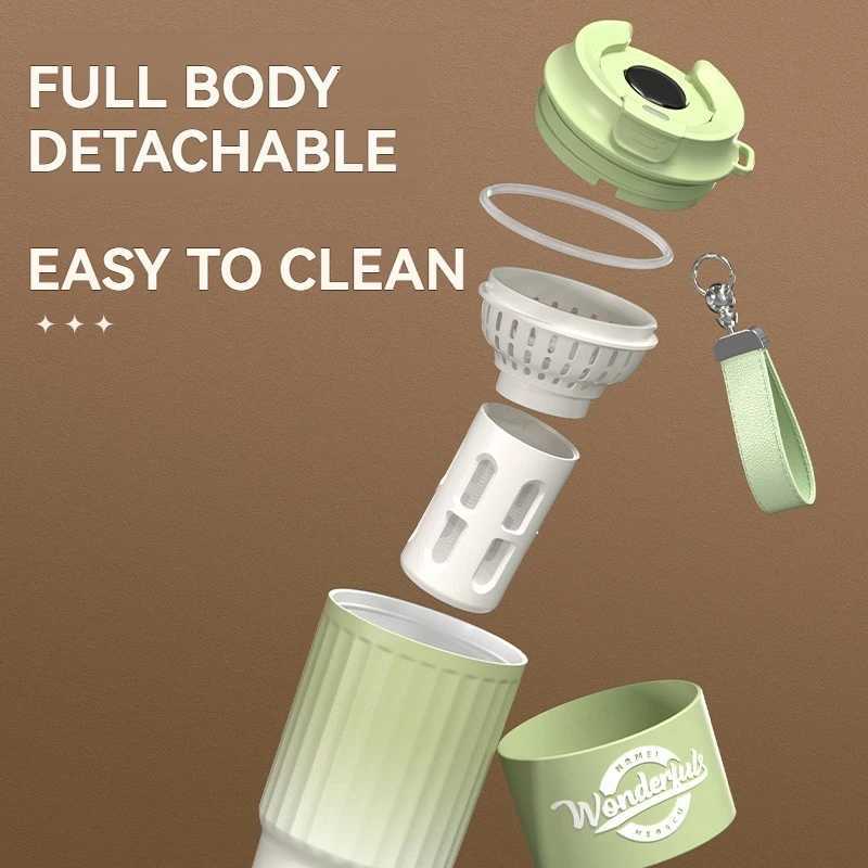 Coffee Cup Stainless Steel Extractor Home Office Thermal Water Bottle Milk Thermos Ice Block Insulation Y251118