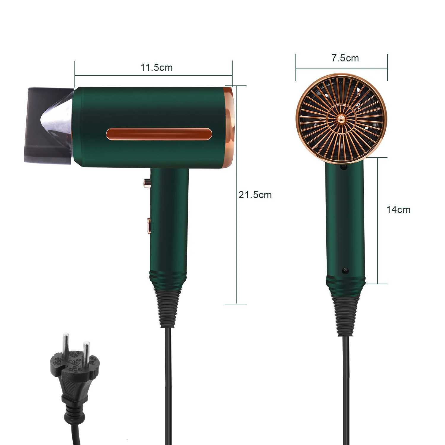 Electric Hair Hammer Hairdryer Blow Mini Blower Dry One Step Professional Hair Dryer with Strong Wind Hair Care Quick DryT251118