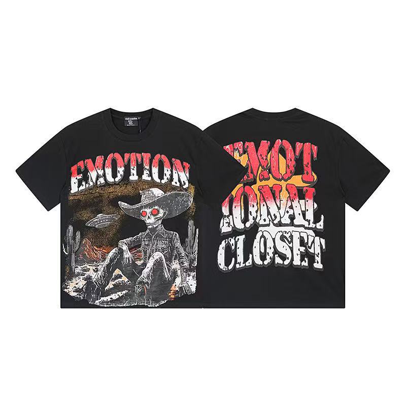 Men's T Shirts T-shirt Cotton Summer Letter Pearl Short Sleeve Edition Embroidered Diamond Loose Shorts Couple's