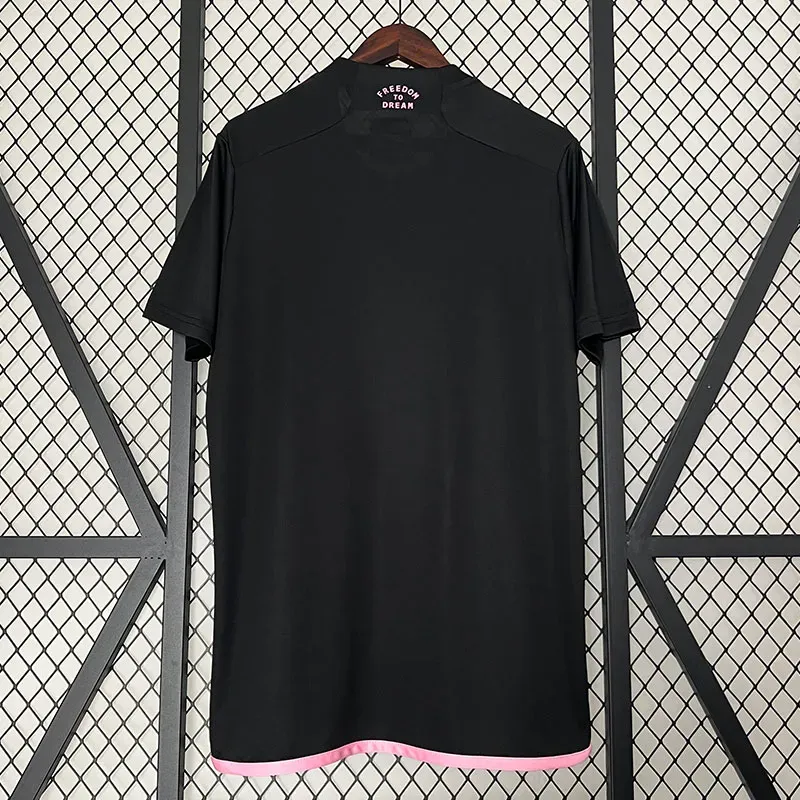 3XL 4XL 2024 2025 SUAREZ Interes Miamis CF MESSIS Soccer Jerseys Women MESSIES 24 25 3rd football men kids Player Fans version Grey Black shirt Baby k