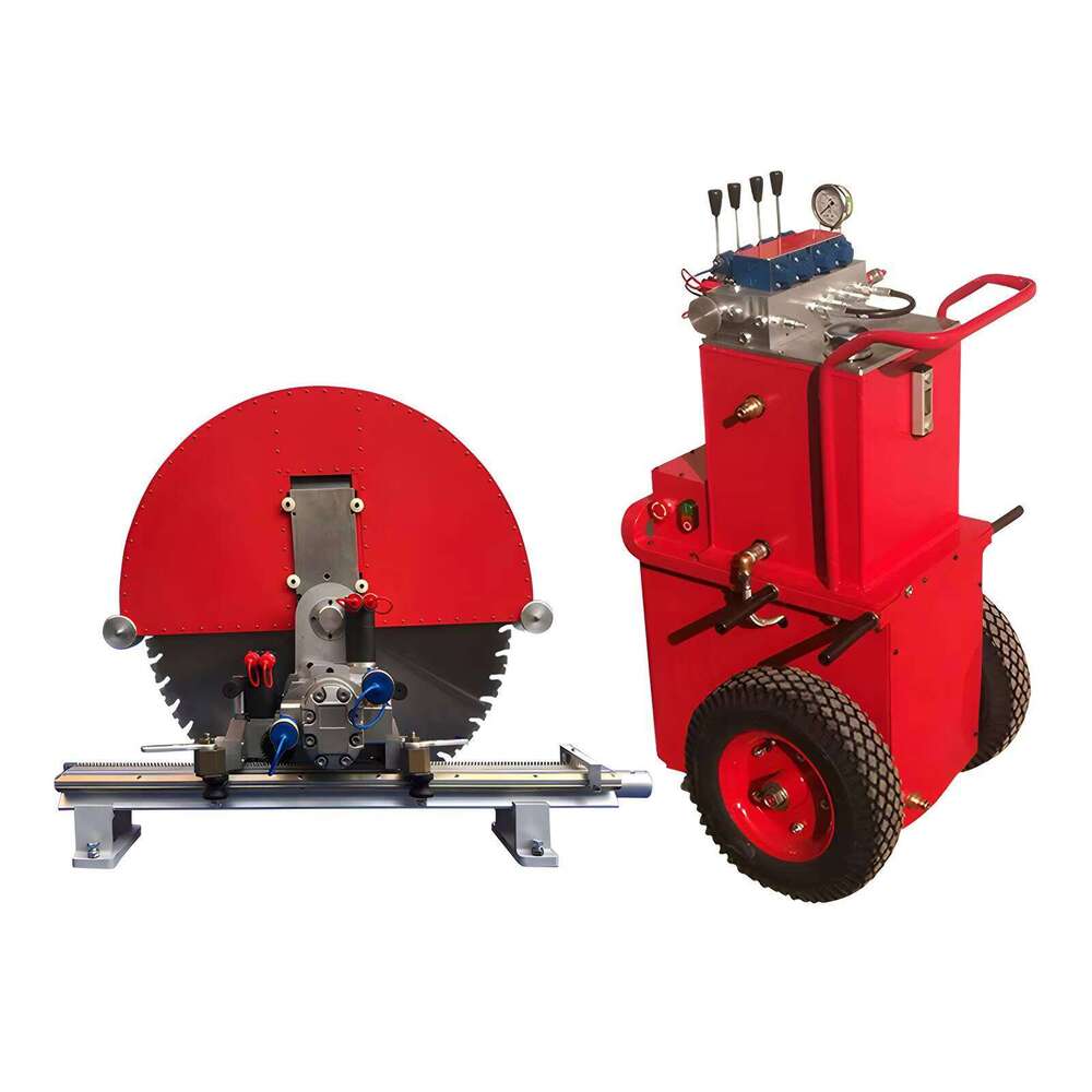 High - Speed Wall Saw Machine for Fast Reinforced Concrete Cutting in Road Repair