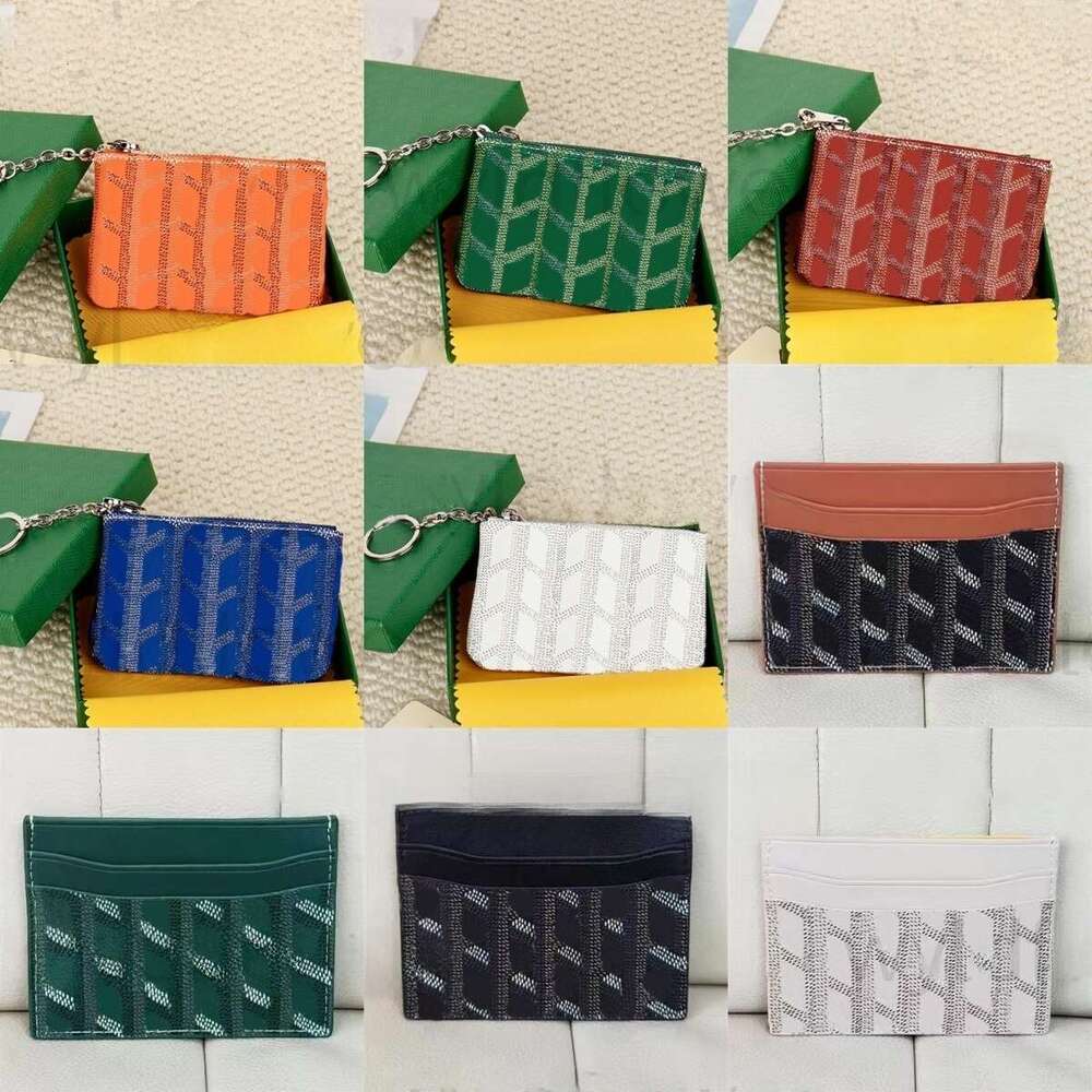 10a womens card wallet holder luxury designer 2025 recto verso keychain coin purse small wallets designers passport purses cardholder