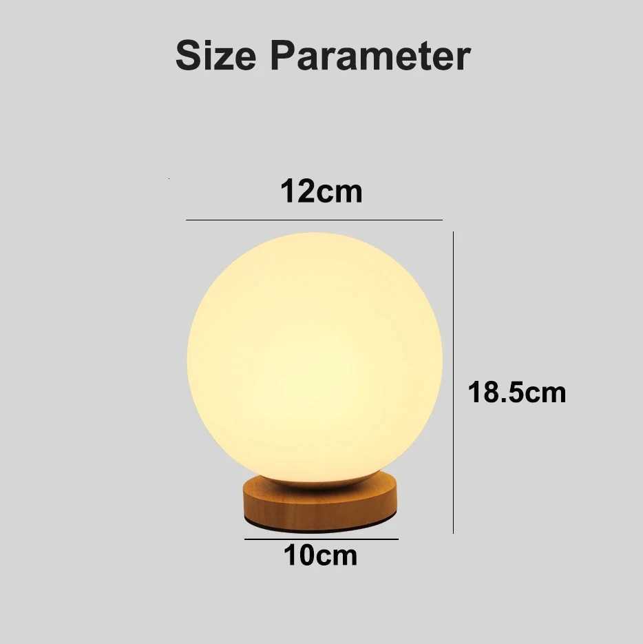 RGB Color Changing LED Night Light USB Rechargeable LED Table Lamp Bedside Lamp for Home Office Bedroom Living Room Light M251118