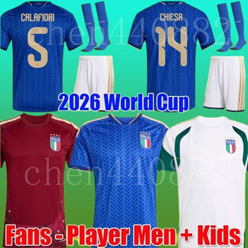 2026 Italian Football Jerseys, Men's and Children's Football Jerseys, Away and Home Sets (RETEGUI)