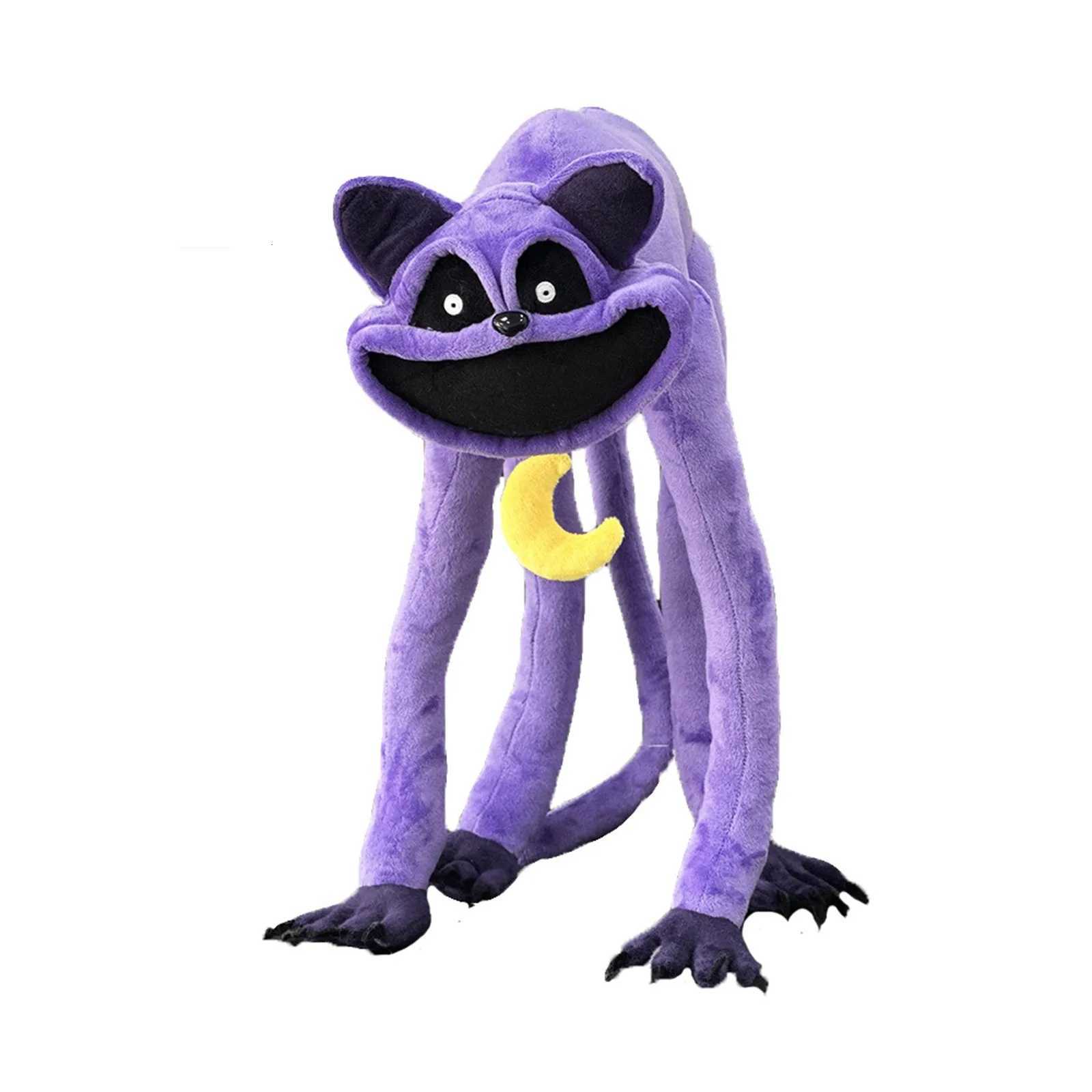 2024 Personalized Plush Doll Toy Gift Cartoon Style Childrens Rag Doll Horror Animal Series Purple Cat Doll Plush Toy Doll Z251118