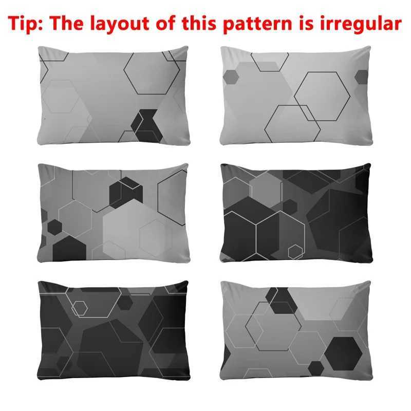 3-piece geometry pattern matte three piece fitted sheet set bedroom printed bed cover set beddingM251118