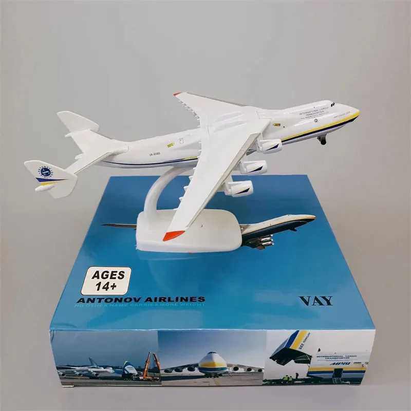 20CM Diecast Metal Alloy Antonov An-225 Mriya Airplane Model 1/400 Scale Model Toy For Collection C251118