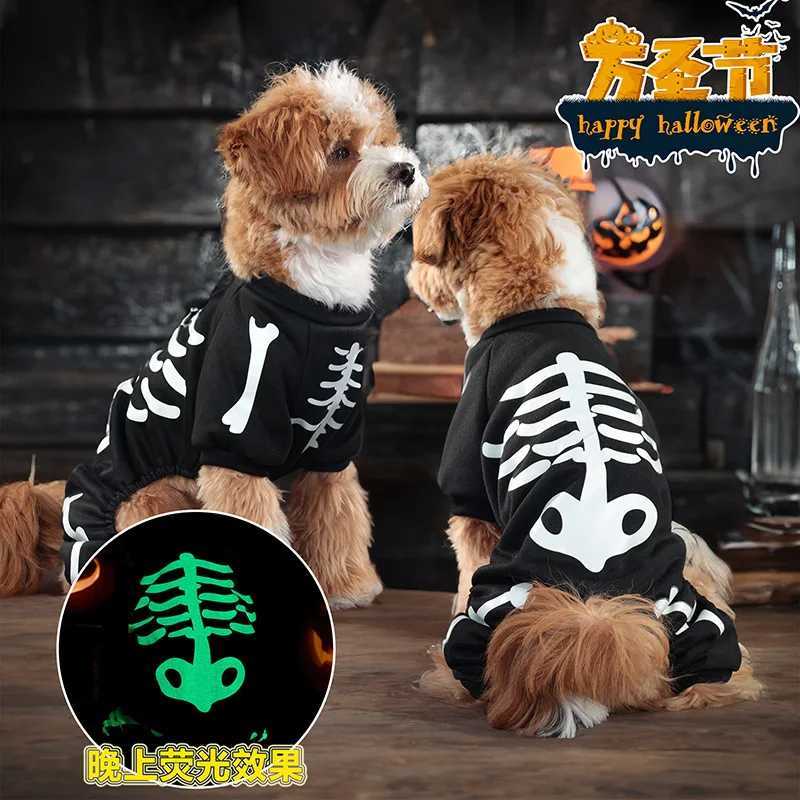 Newfashion Autumn Halloween Dog Dress Pet Costume With Wings Cute Party Outfit Festival Clothing For Dogscat Pet Clothes M251208