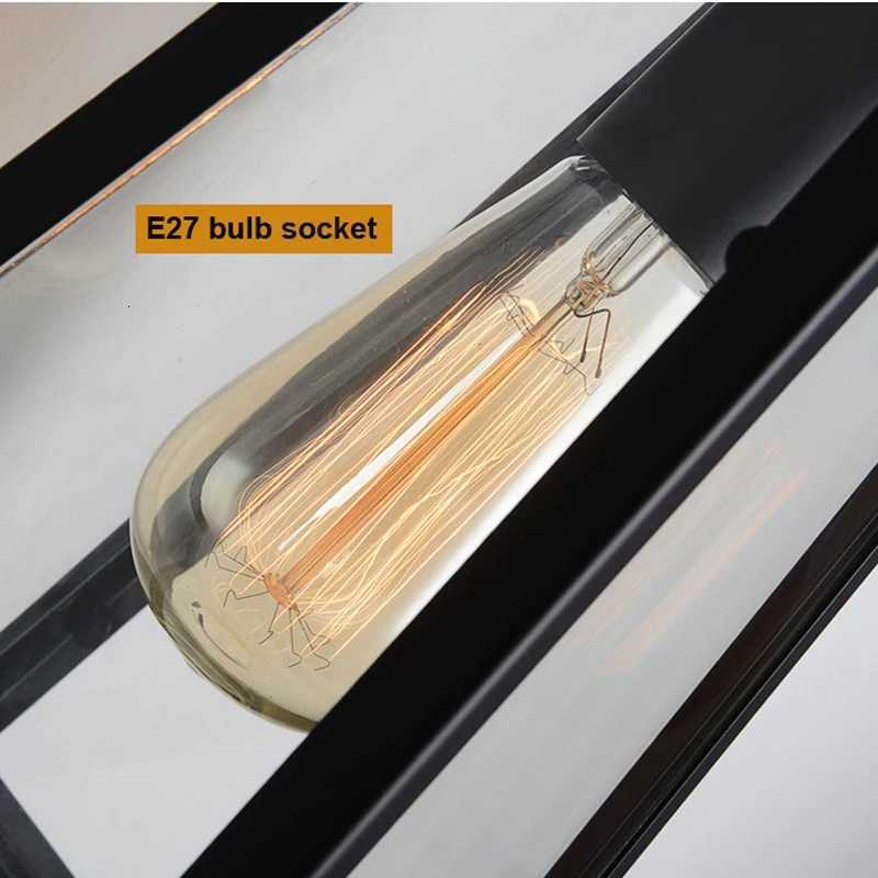 Retro Loft Outdoor Lamp Indursty Lights Garden Light Restaurant Stair Aisle Bedroo Porch Warehouse Pub Cafe Lamp Bra Wall Sconce M251118