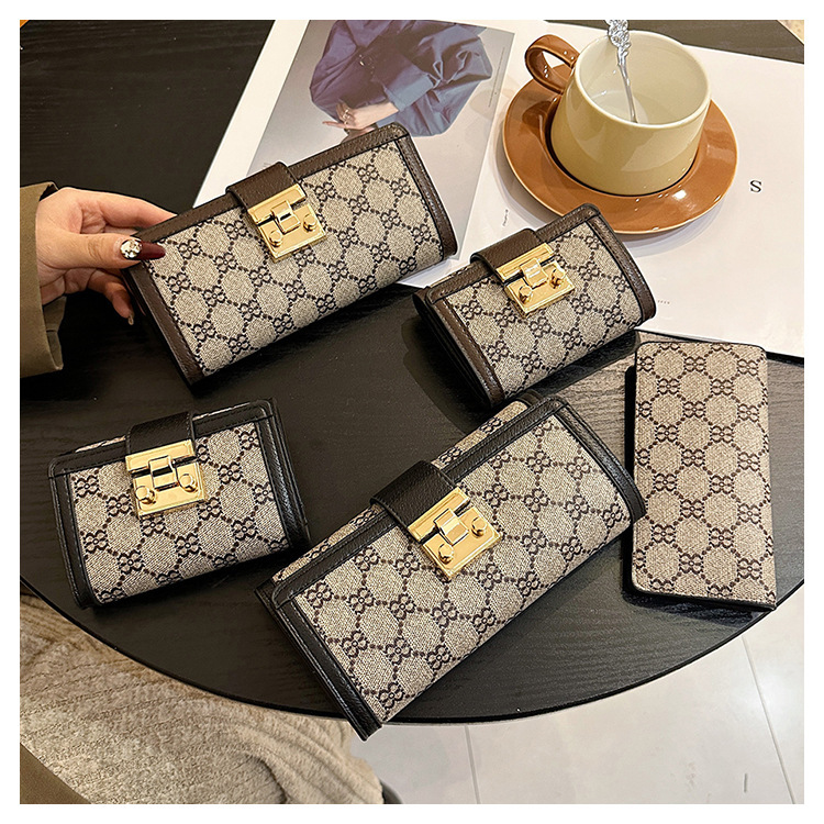 Free shipping Luxury Brand Designer Wallet For Women Long and Short Designer Purse INS Style Casual Beauty Purse for Women Trendy Fashion Daily Handba