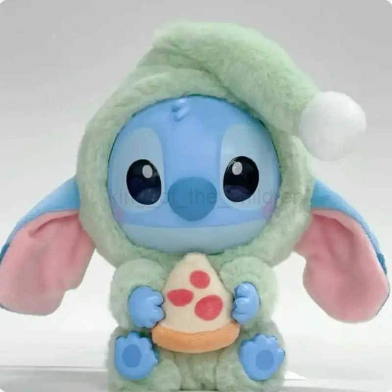 Disney Blind Box Disney kawaii Stitch No Matter How Tired You Still Need Take Bite Cute Doll Collection Official Version Surprise Gifts W20250418