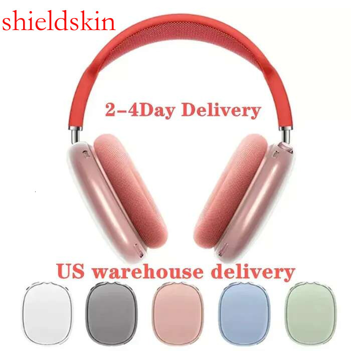 For apple Max bluetooth headset accessories pro max wireless earphone Top Quality ANC metal silicone anti drop protective music