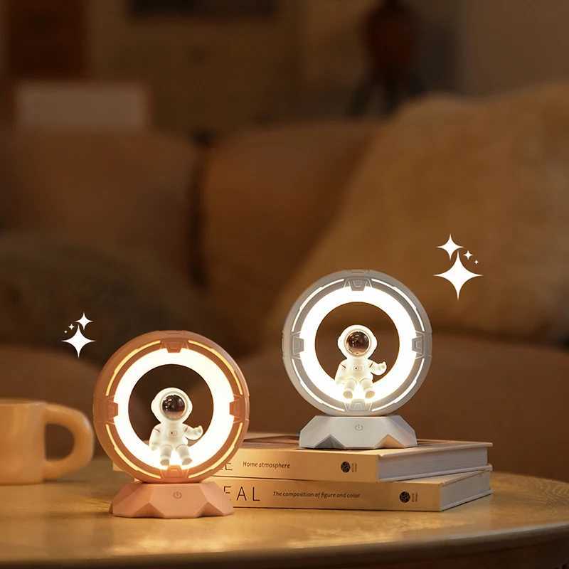 Rechargeable LED Table Lamp Home Touch Dimmable Eye Table Lamp For Bedroom Children Astronaut LED light for Children M251118