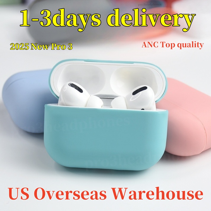 USA Stock New earbuds for airpods Pro 2 3 4 Generation Airpods 4 Pro max Headphone Accessories Silicone Protective Earphone Cover Wireless Charging Shockproof case