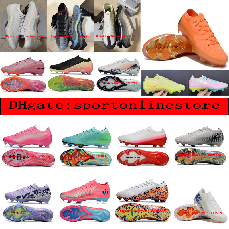 Send bags Mens Womens Football Boots Ronaldo CR7 XV Elite XXV FG Cleats Neymars ACC 15 Kids Boy Soccer Shoes Outdoor Trainers Botas De Futbol outdoor