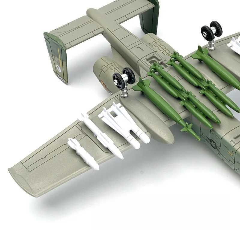 172 US A-10 Thunderbolt II Support Attack Aircraft Model Creative Military Series Building Blocks Toys For Boys Christmas Gifts C251118