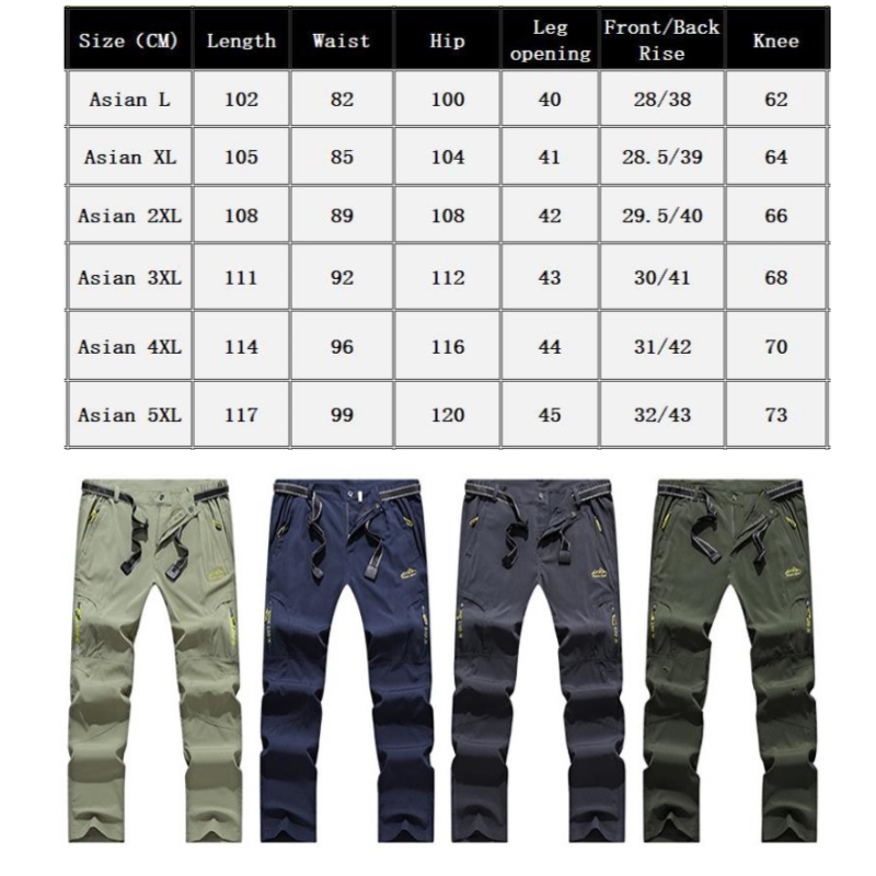 5XL Fashion Outdoor Thin Quick Drying Pants Men's Summer Elastic Breathable Sprint Trousers Mountaineering Pants Loose Sports Casual Bottoms Asia