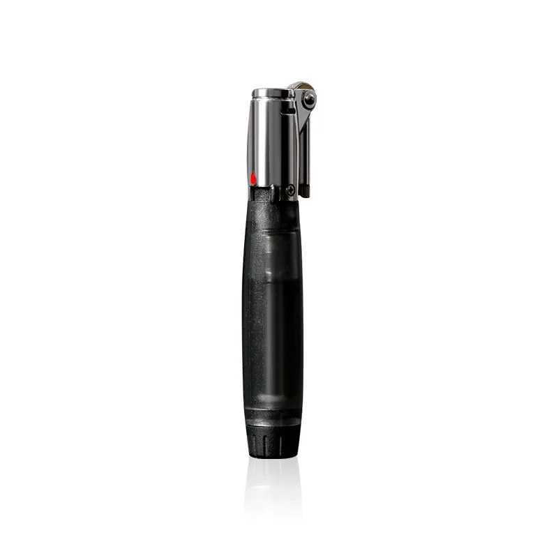 Creative Slender Floating Flame Butane Lighter Grinding Wheel Open Flame Portable Lighter Mens Cigar Accessories W250418