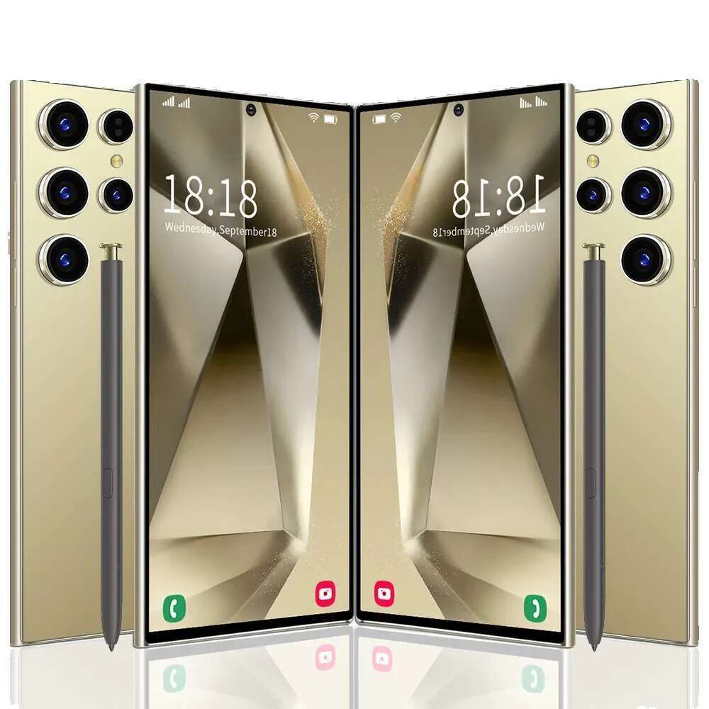 S24 Ultra 4G 3G 2G Smartphone Dual SIM Android Phone 6.8Hd+ HD Display 64Gb 128Gb