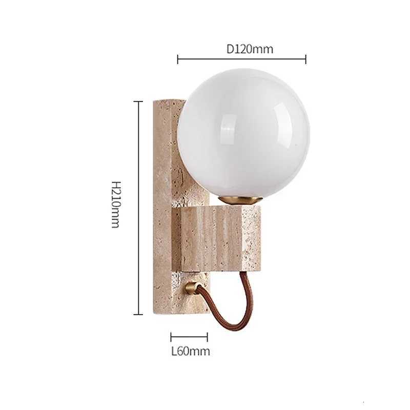 Modern Design New Home Decoration Wall Light Japanese Wabi Sabi Living Room Bedroom Simple Atmosphere LED Sconce Lamp M251118