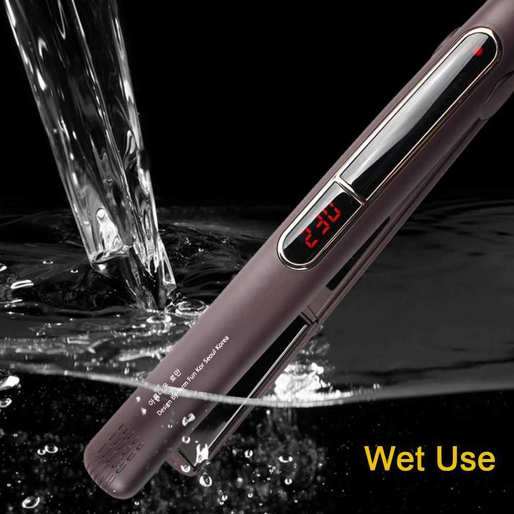 Hair Straightener Professional 450 2 In 1 Tourmaline Ceramic Keratin Hair Flat Iron Salon Hair Styling Tools Curling Irons W250814