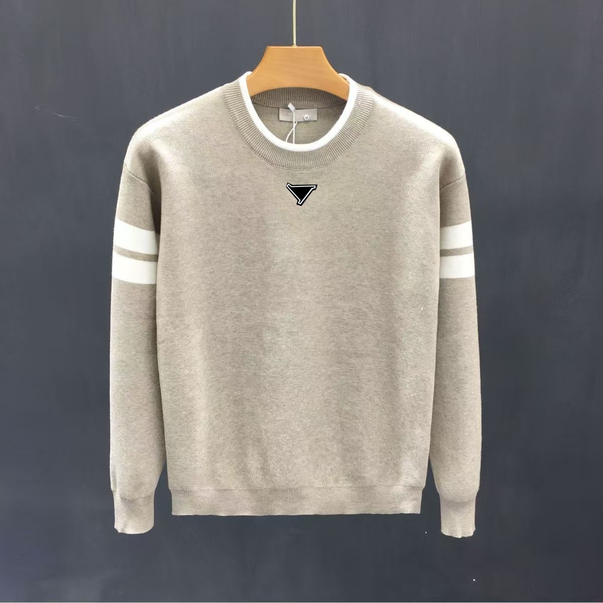 Men's Sweater Luxury Fashion Embroidery Designer Sweater Fashion Zipper Sweater Knitted Loose Men's Sweater Winter