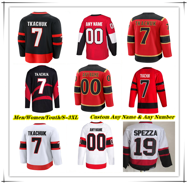 Brady Tkachuk Claude Giroux Tim Stutzle Ice Hockey Jerseys OttawaSenators Drake Batherson Shane Pinto Dylan Cozens Lars Eller Ridly Greig Jake Sanderson Artem Zub