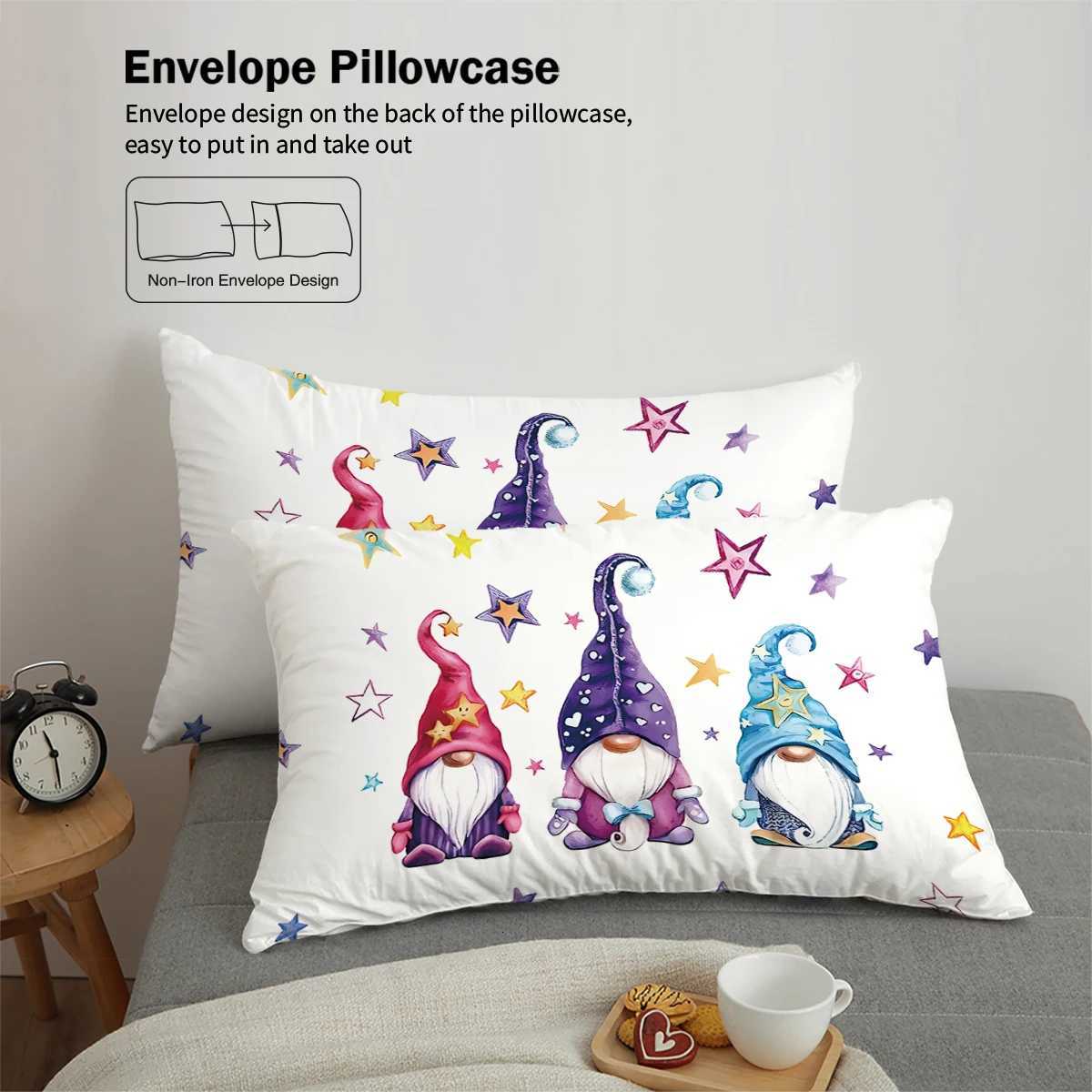 3pcs Merry Christmas themed Santa Claus pattern bedding set for teenagers and adults bedroom a fun Christmas giftM251118