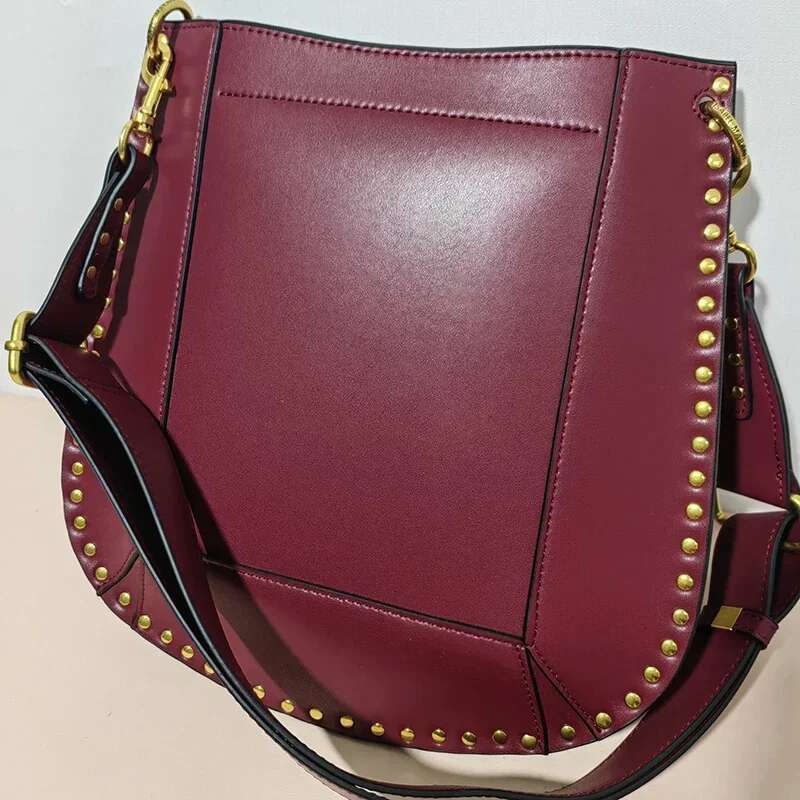 Hot Ins Genuine Leather Messenger Handbag Brand Crossbody Ladies High Quality Shoulder Bag Purses For Women